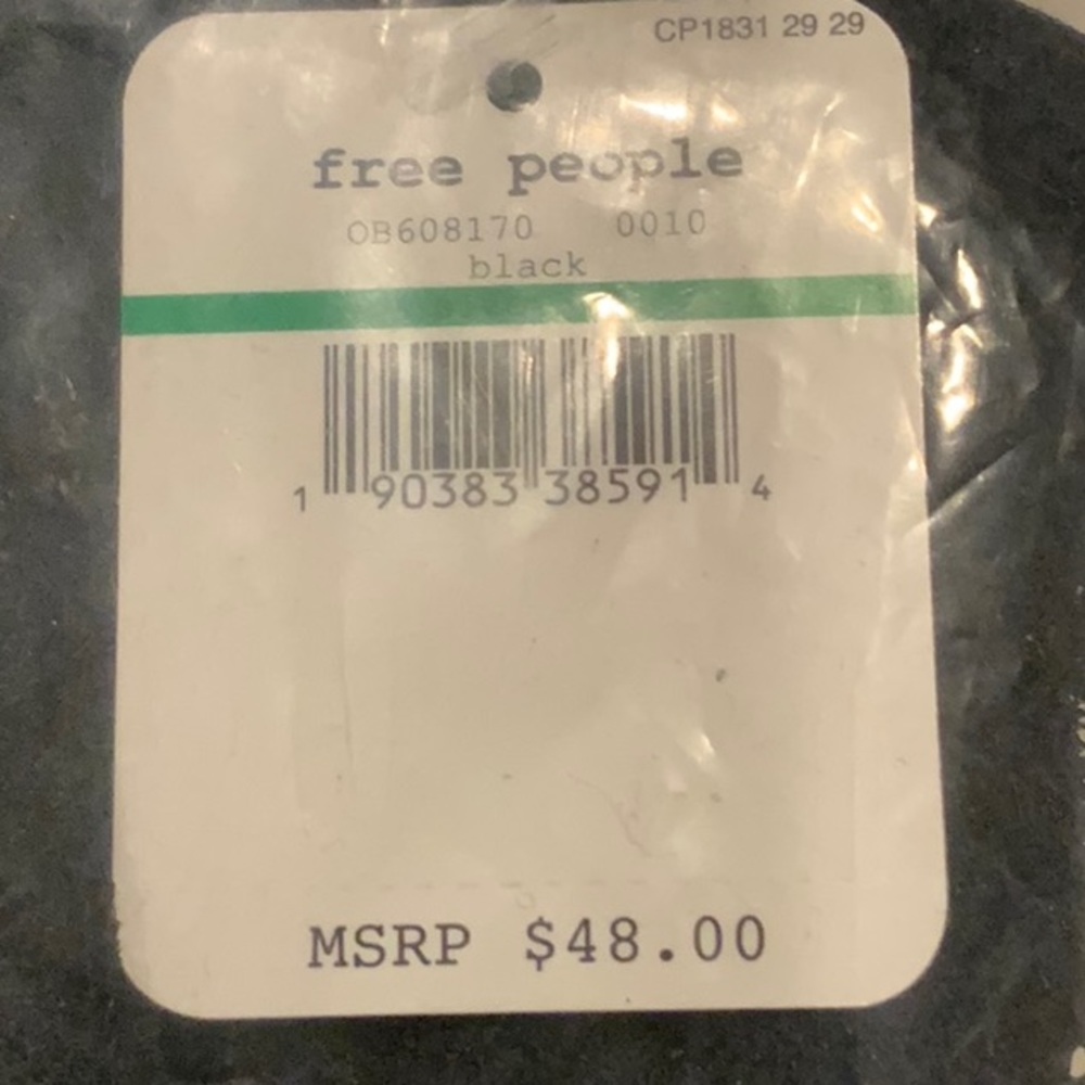NWT | BLACK | Free People You're So Great Underwire Bra | 34A - Picture 6 of 6